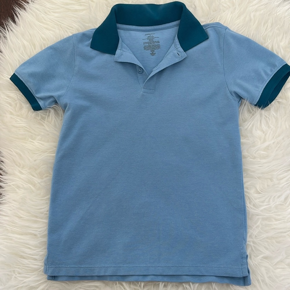 Nordstrom Boys Blue Polo Size 6